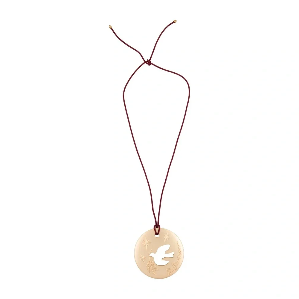 New David Yurman 2023‎ Dove Ornament 1.75”
